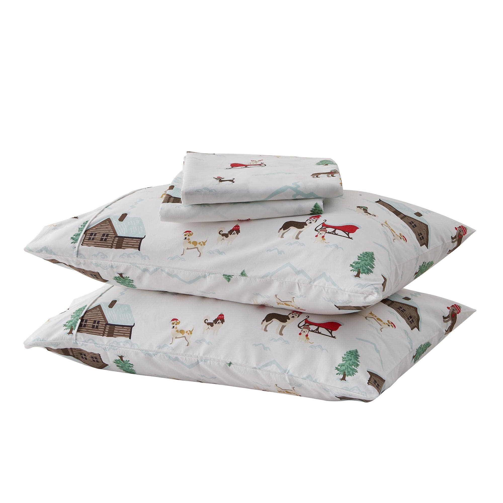 4-Piece Lodge Microfiber Sheet - Mountain Ridge Collection