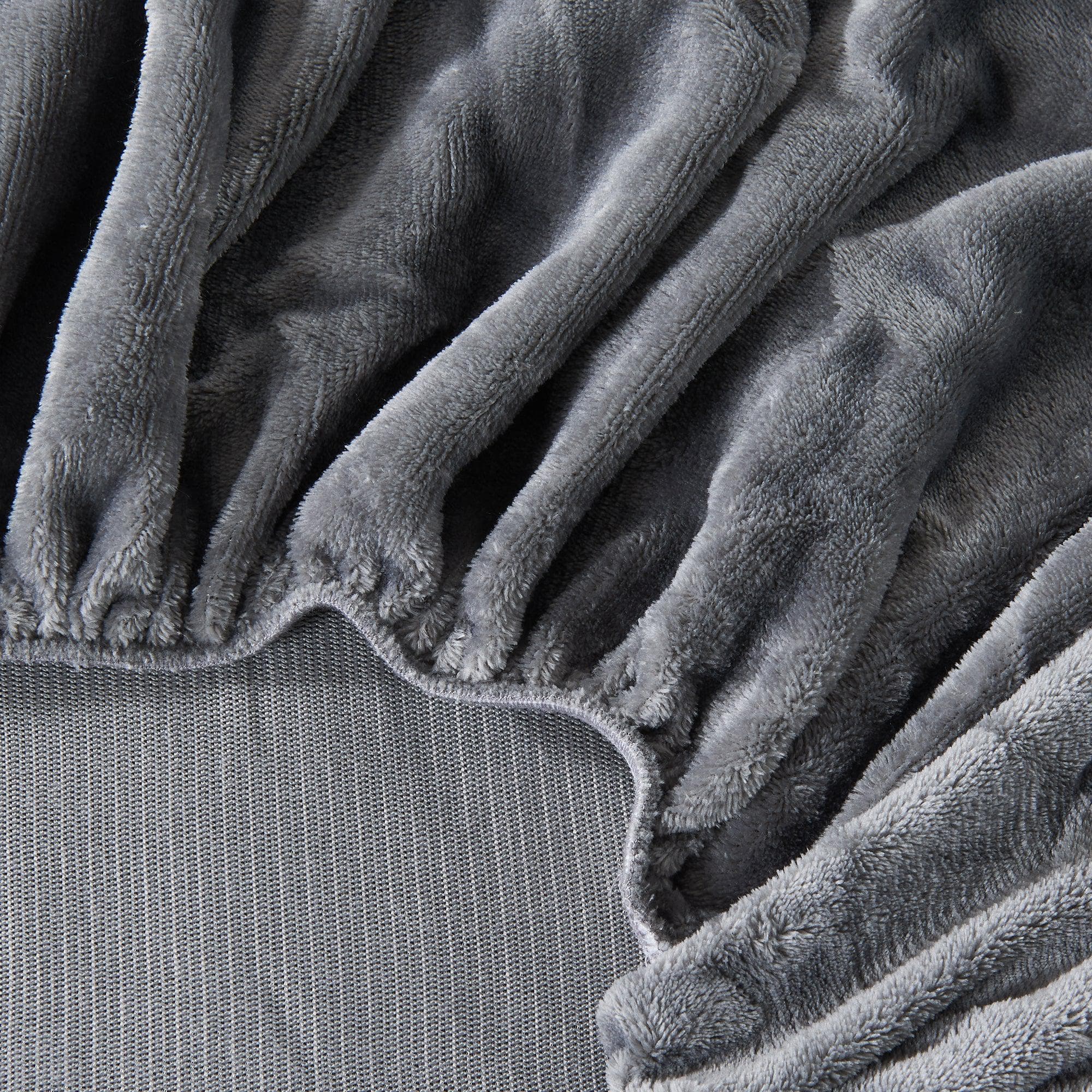 Solid Plush Fitted Sheet - Velvet Luxe Collection