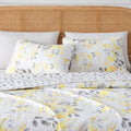 3 Piece Floral Quilt Set - Helene Collection