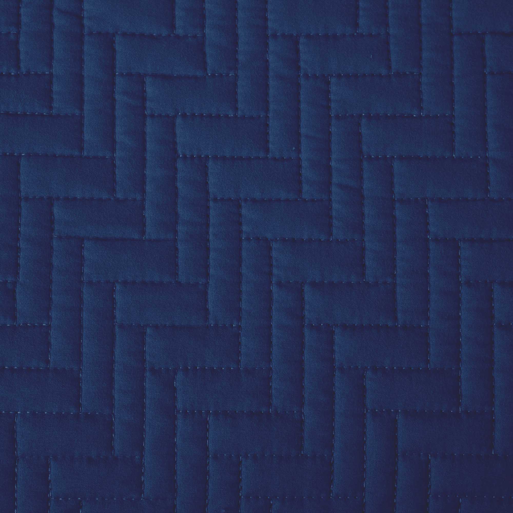 3-Piece Herringbone Stitched Quilt - Louise Collection