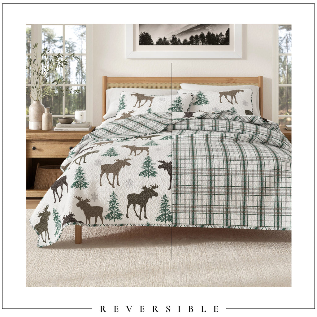 3-Piece Lodge Quilt - Wilderness Collection