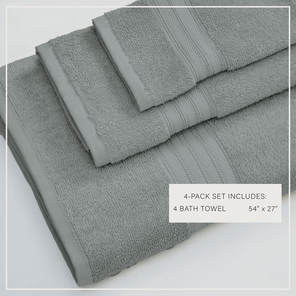 Cotton Terry Bath Towel Set - Cooper Collection