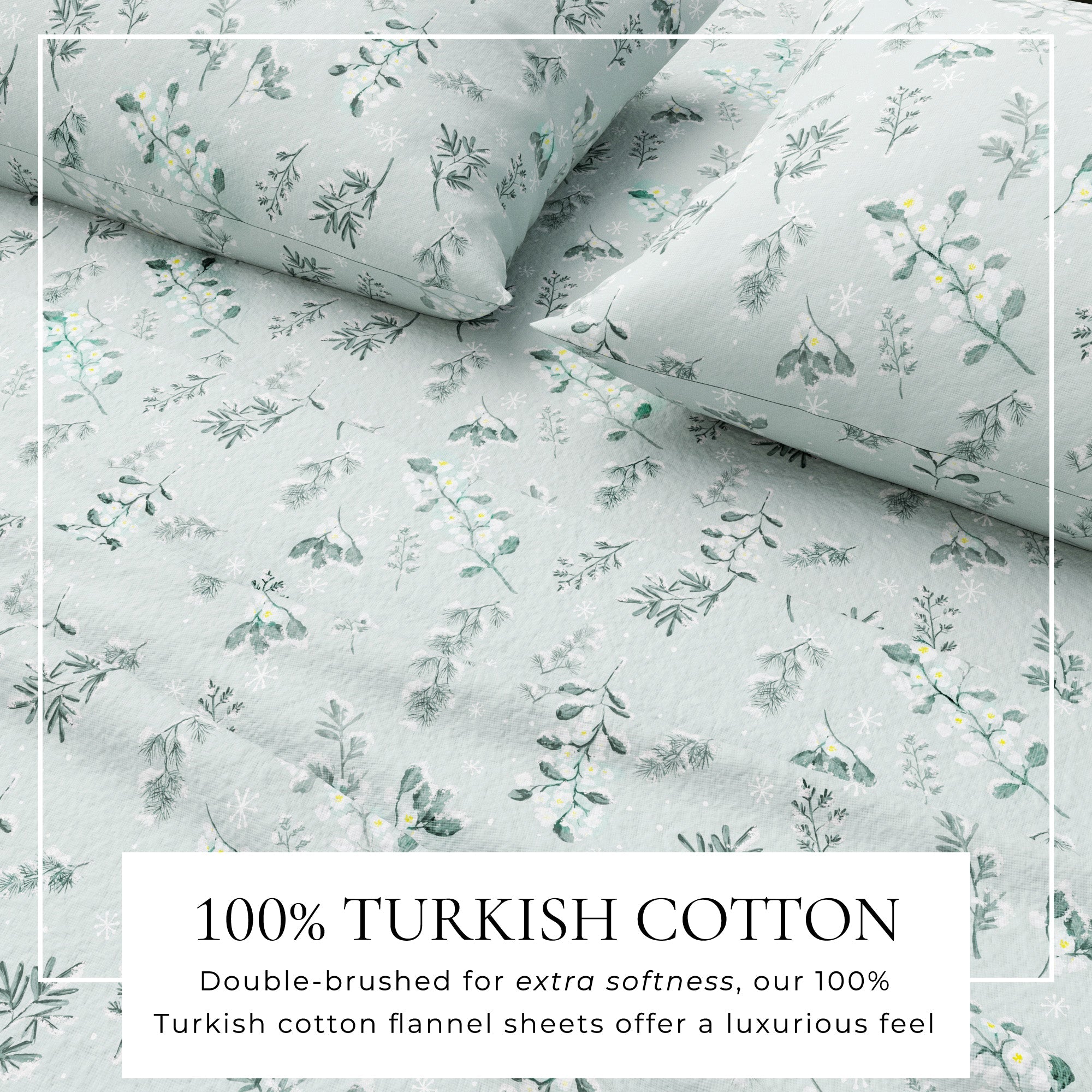 Turkish Cotton Flannel Sheet - Belle Collection