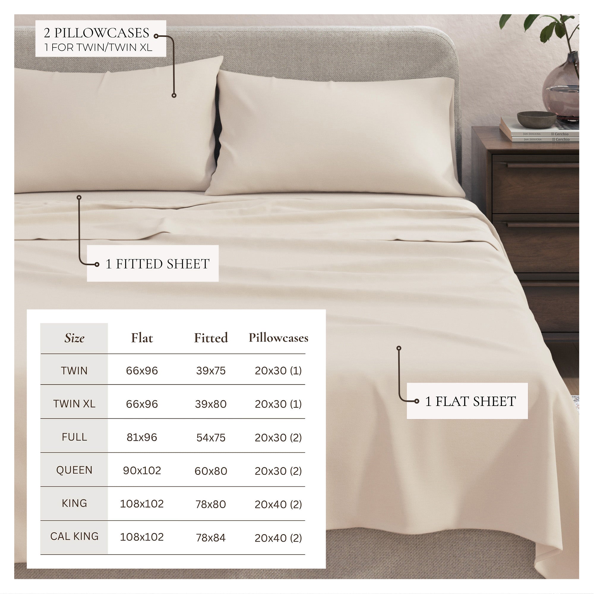 4-Piece Jersey Sheet - Carmen Collection