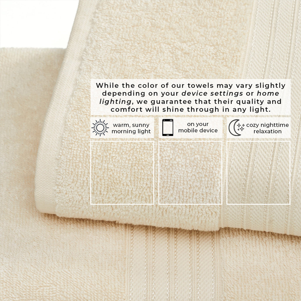 Cotton Terry Bath Towel Set - Cooper Collection