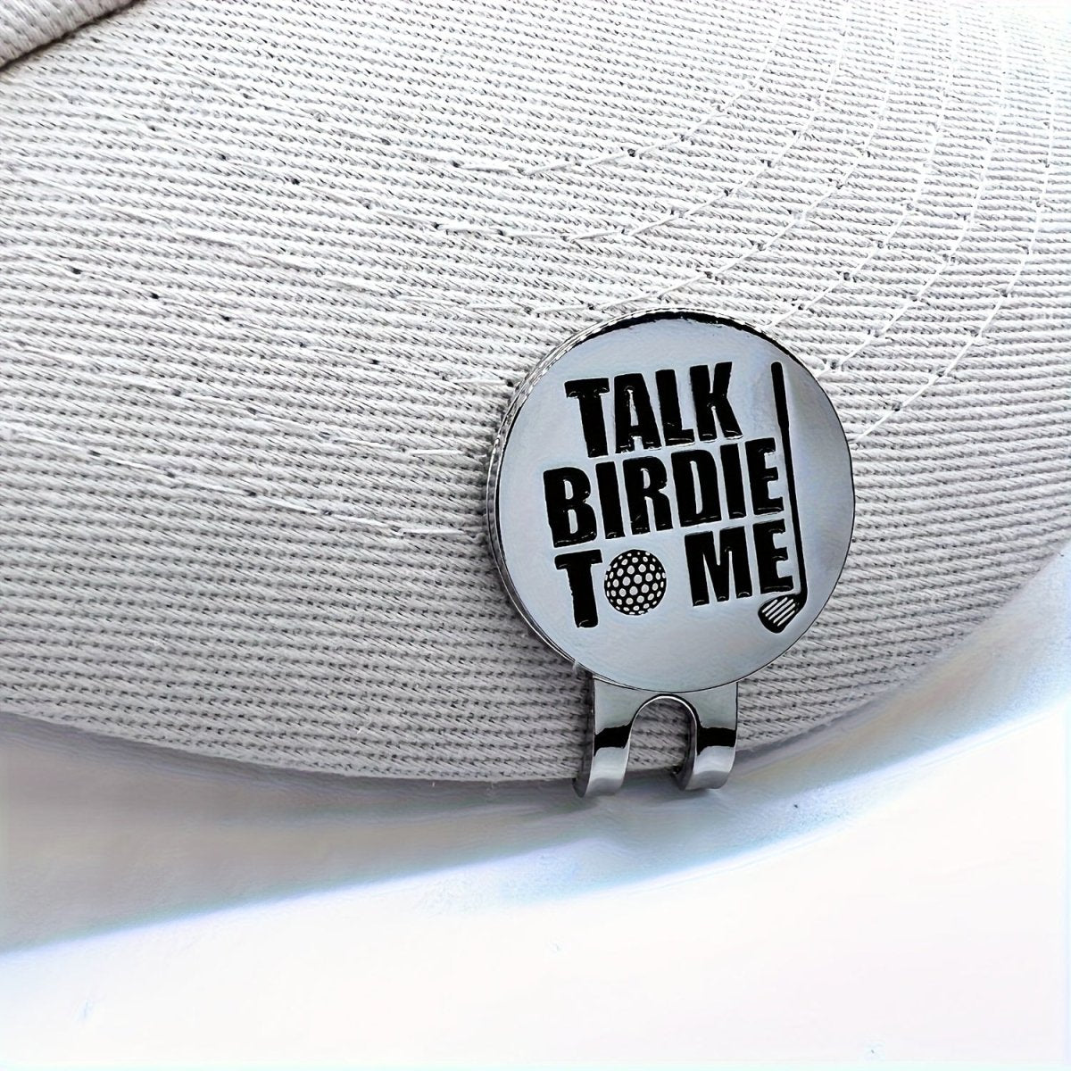 "Talk Birdie To Me" Golf Ball Marker