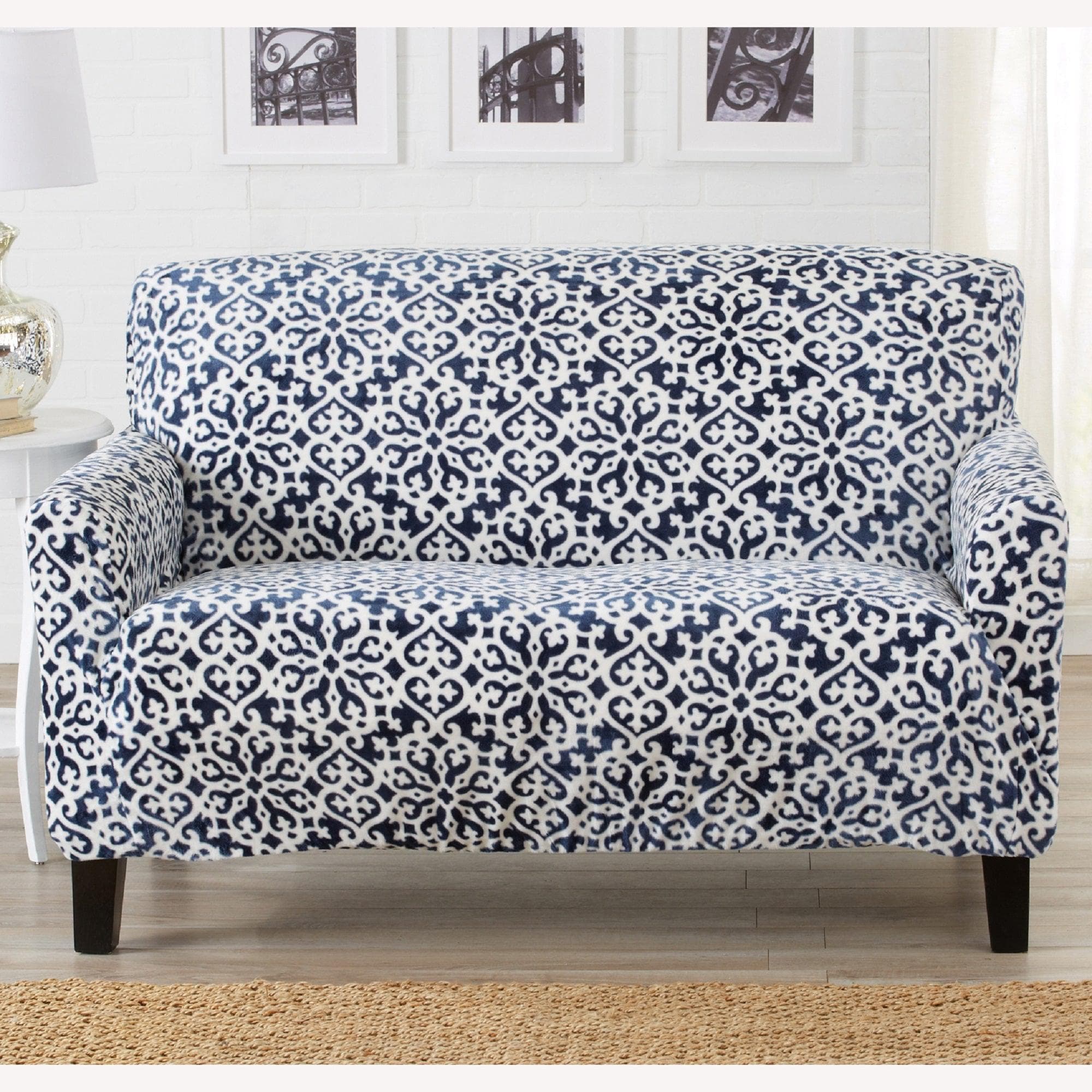 Velvet Stretch Slipcover - Gale Collection
