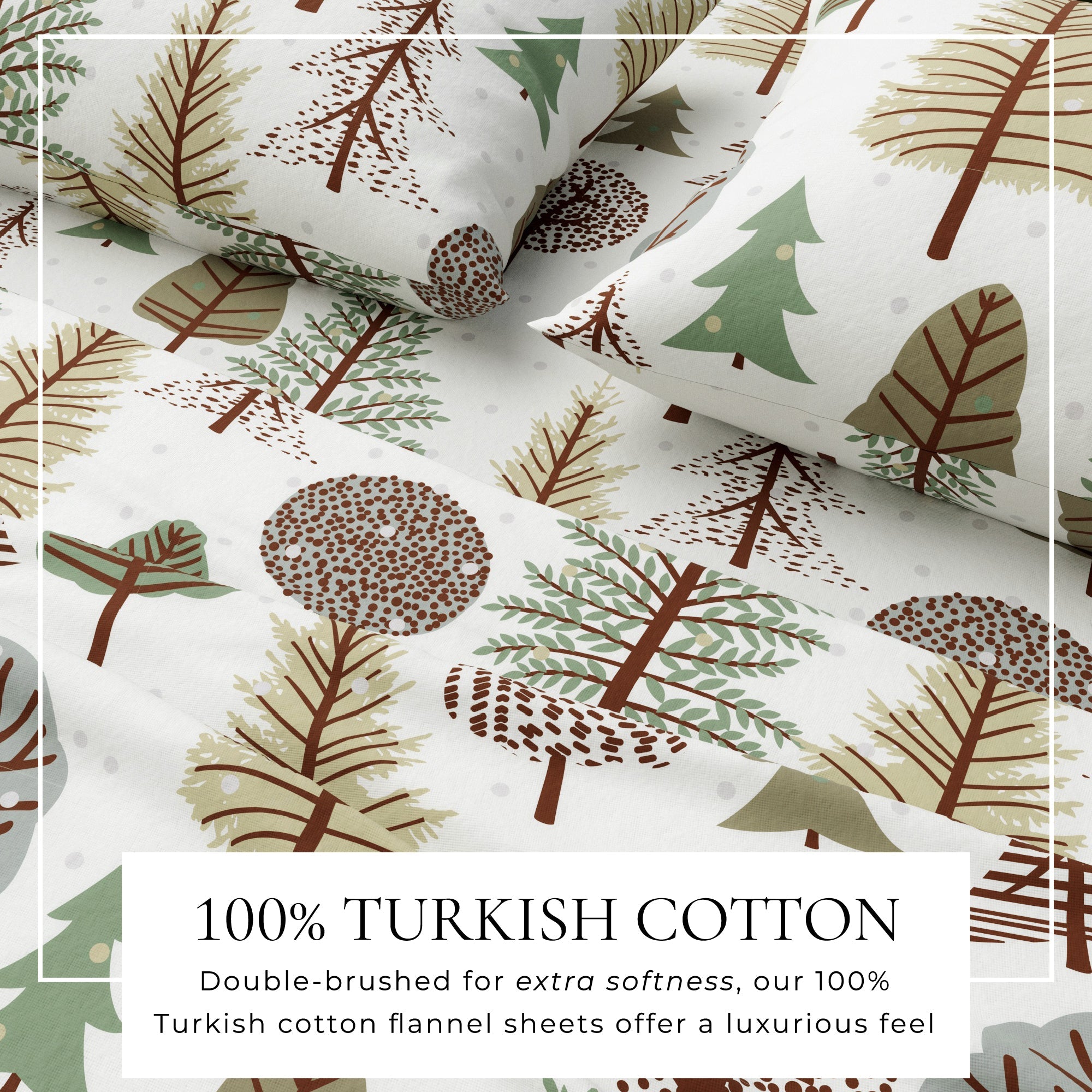 4-Piece Turkish Cotton Flannel Sheet - Stratton Collection